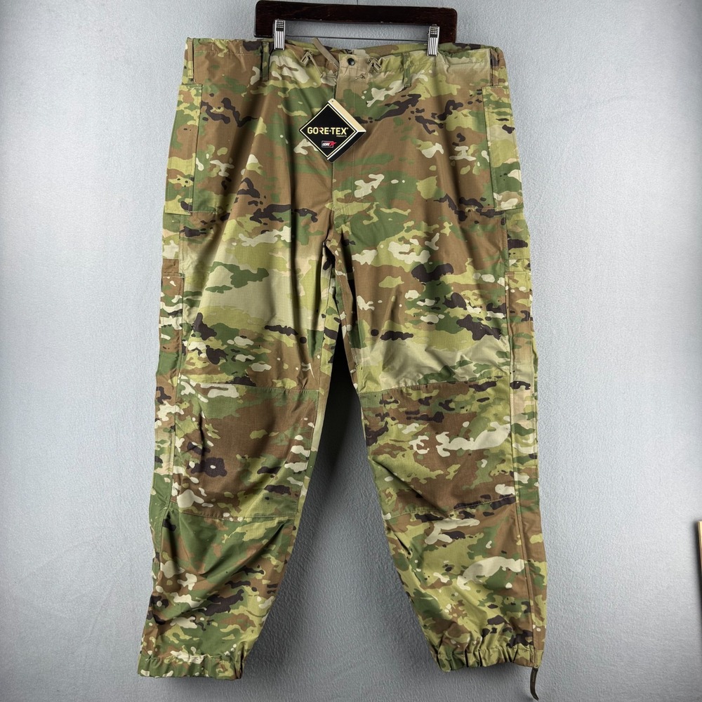 Military Goretex Pants Mens XL Long OCP Camo Waterproof Gen III ECWCS NEW